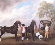 STUBBS, George The Prince of Wales' Phaeton (mk25) oil painting picture wholesale